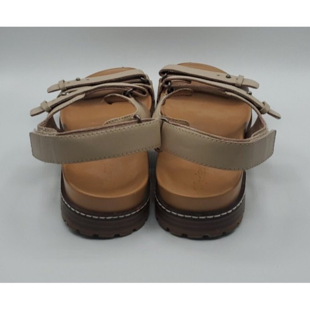 Madewell The Leilah Sandals Platform Chunky Dried Flax Color Womens Size 9 - Picture 8 of 11